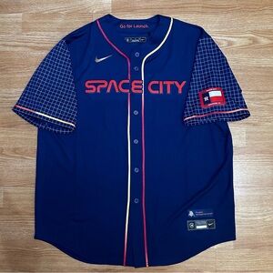 Nike Houston Astros Space City Alex Bregman Blue Baseball Jersey